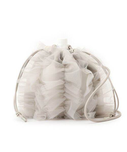 ESPERANZA / エスペランサ ショルダーバッグ | チュールフリル巾着ショルダーバッグ | 詳細1