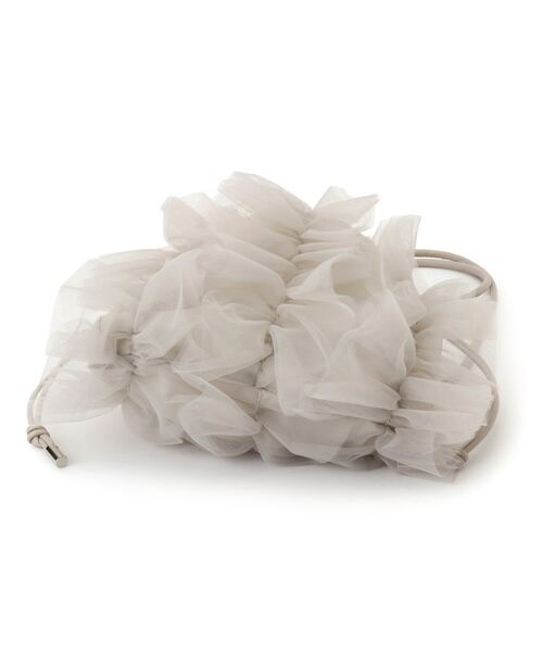 ESPERANZA / エスペランサ ショルダーバッグ | チュールフリル巾着ショルダーバッグ | 詳細4