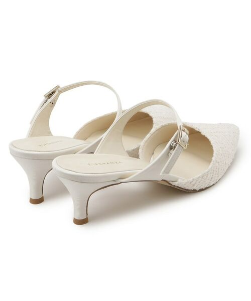 ESPERANZA / エスペランサ サンダル | ポインテッドツイードミュール | 詳細3