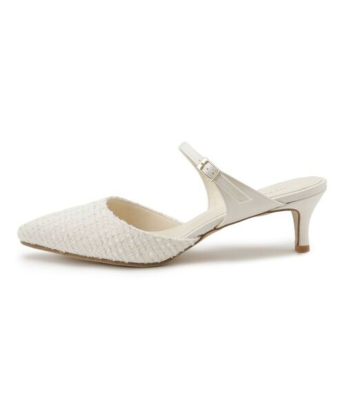 ESPERANZA / エスペランサ サンダル | ポインテッドツイードミュール | 詳細9