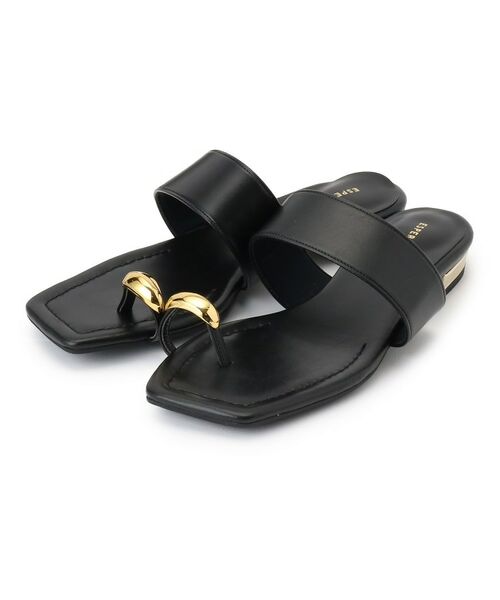 ESPERANZA / エスペランサ サンダル | ゴールドリングトングフラットサンダル | 詳細1