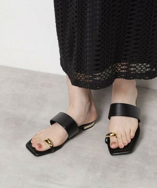 ESPERANZA / エスペランサ サンダル | ゴールドリングトングフラットサンダル | 詳細15