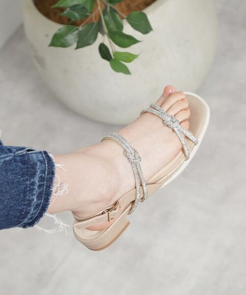 ESPERANZA / エスペランサ サンダル | ラインストーンサンダル | 詳細18