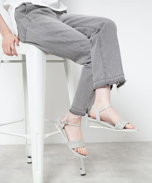 ESPERANZA / エスペランサ サンダル | クリアウェッジサンダル | 詳細9