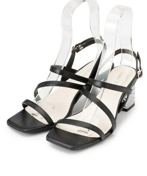 ESPERANZA / エスペランサ サンダル | キルティングクリアヒールサンダル | 詳細11