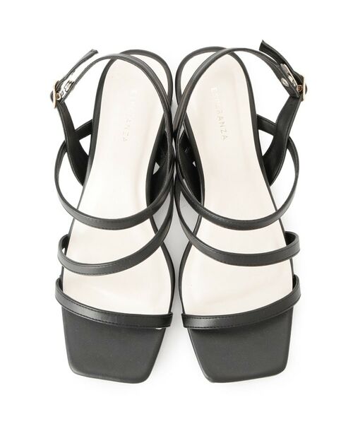 ESPERANZA / エスペランサ サンダル | キルティングクリアヒールサンダル | 詳細15