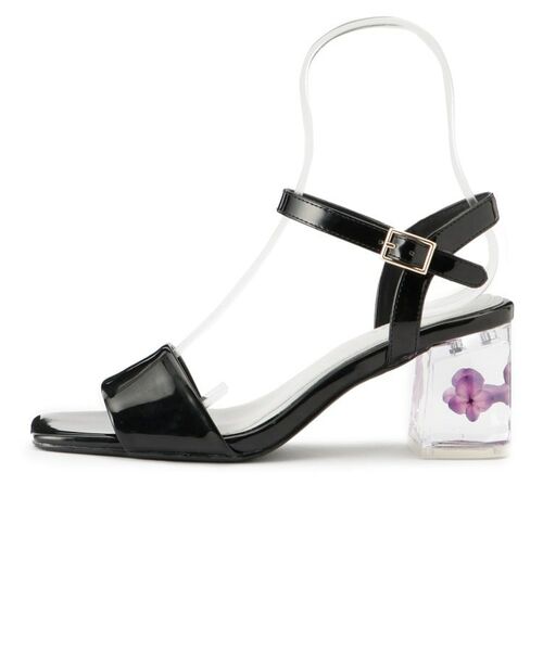 ESPERANZA / エスペランサ サンダル | フラワークリアヒールサンダル | 詳細14