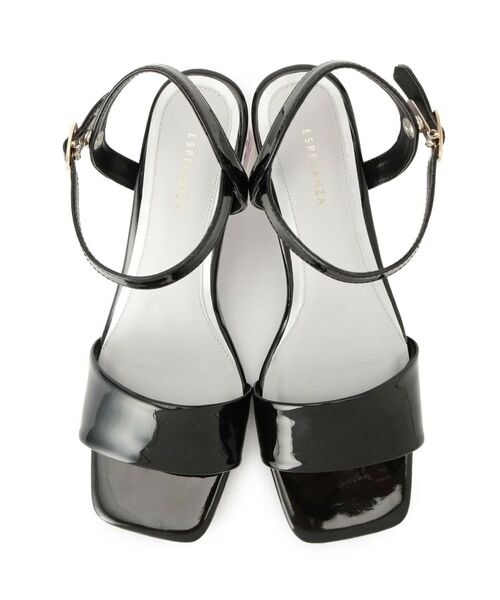 ESPERANZA / エスペランサ サンダル | フラワークリアヒールサンダル | 詳細2