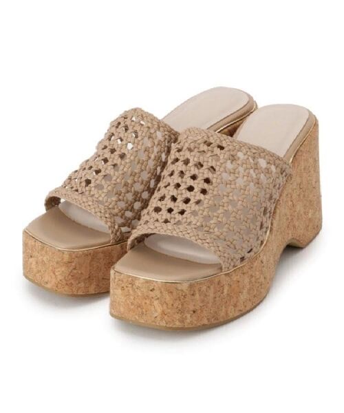 ESPERANZA / エスペランサ サンダル | マクラメ編みウェッジミュール | 詳細11