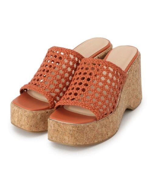 ESPERANZA / エスペランサ サンダル | マクラメ編みウェッジミュール | 詳細13