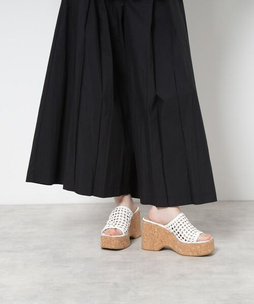 ESPERANZA / エスペランサ サンダル | マクラメ編みウェッジミュール | 詳細17