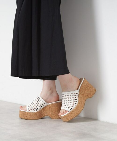 ESPERANZA / エスペランサ サンダル | マクラメ編みウェッジミュール | 詳細18