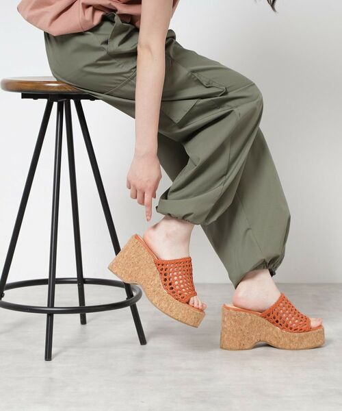 ESPERANZA / エスペランサ サンダル | マクラメ編みウェッジミュール | 詳細24