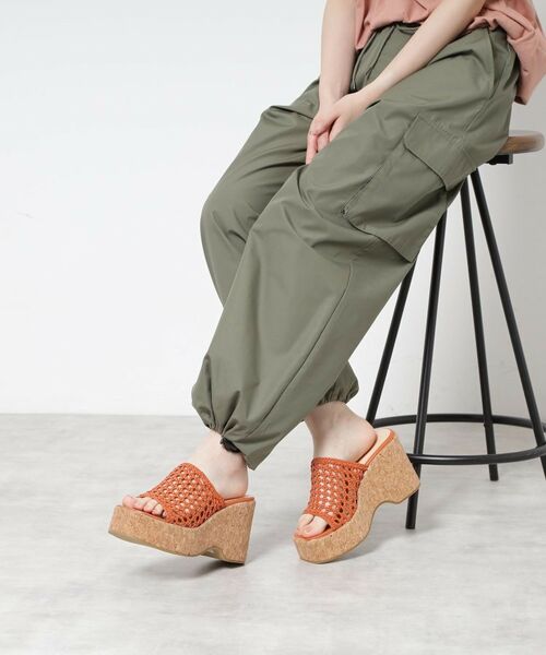 ESPERANZA / エスペランサ サンダル | マクラメ編みウェッジミュール | 詳細25