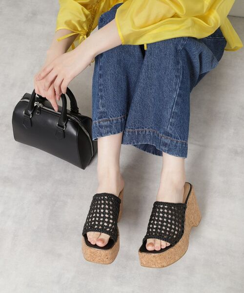 ESPERANZA / エスペランサ サンダル | マクラメ編みウェッジミュール | 詳細26