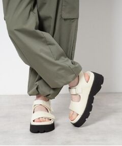 ESPERANZA / エスペランサ サンダル | ダブルベルト厚底サンダル