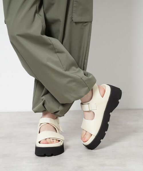 ESPERANZA / エスペランサ サンダル | ダブルベルト厚底サンダル | 詳細1