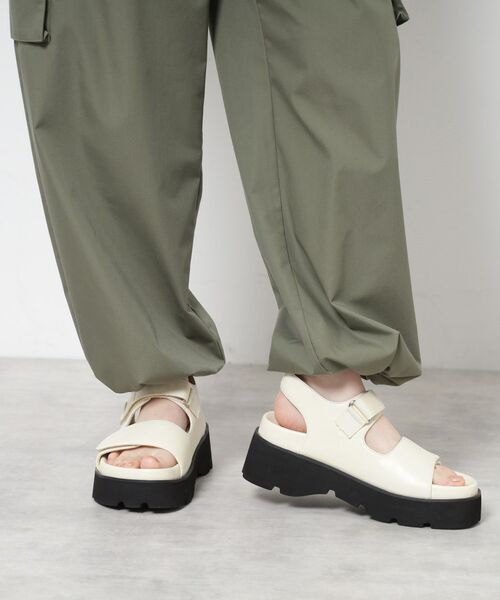 ESPERANZA / エスペランサ サンダル | ダブルベルト厚底サンダル | 詳細2