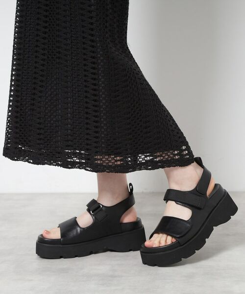 ESPERANZA / エスペランサ サンダル | ダブルベルト厚底サンダル | 詳細5