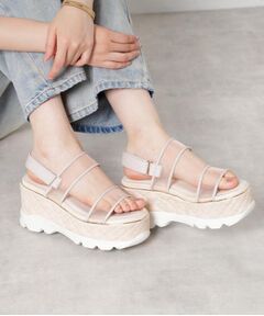 ESPERANZA / エスペランサ サンダル | キルティング厚底スポサン