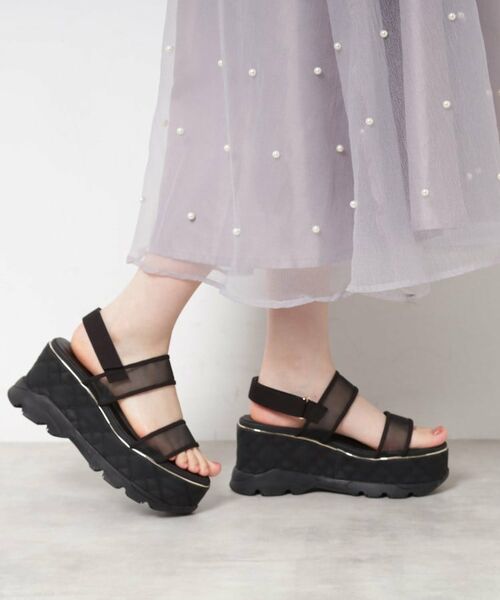 ESPERANZA / エスペランサ サンダル | キルティング厚底スポサン | 詳細19