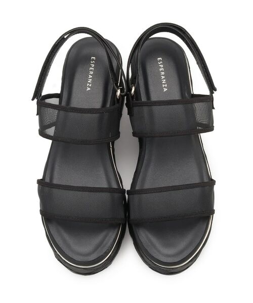 ESPERANZA / エスペランサ サンダル | キルティング厚底スポサン | 詳細2