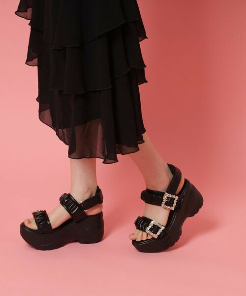 ESPERANZA / エスペランサ サンダル | 厚底バックルサンダル | 詳細9