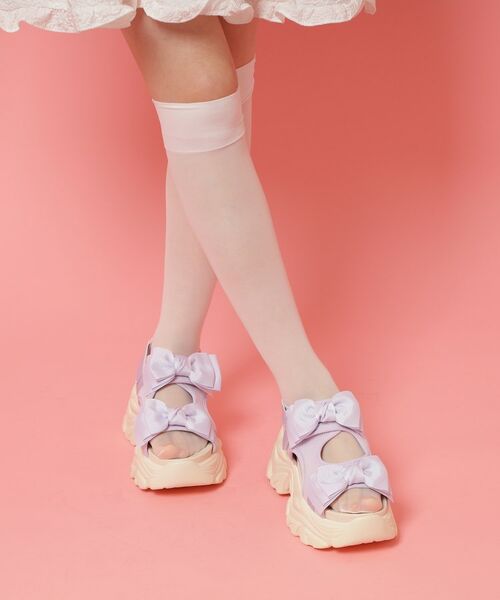ESPERANZA / エスペランサ サンダル | 厚底ダブルリボンサンダル | 詳細15