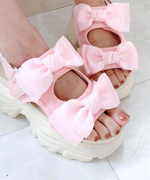 ESPERANZA / エスペランサ サンダル | 厚底ダブルリボンサンダル | 詳細5