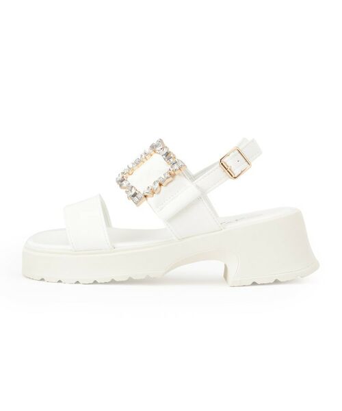 ESPERANZA / エスペランサ サンダル | バックル付きギャザーサンダル | 詳細12