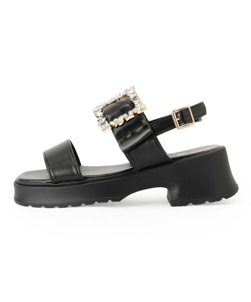 ESPERANZA / エスペランサ サンダル | バックル付きギャザーサンダル | 詳細2