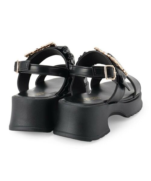 ESPERANZA / エスペランサ サンダル | バックル付きギャザーサンダル | 詳細3