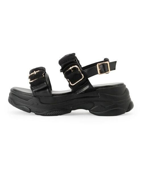 ESPERANZA / エスペランサ サンダル | ギャザーダブルベルトサンダル | 詳細16