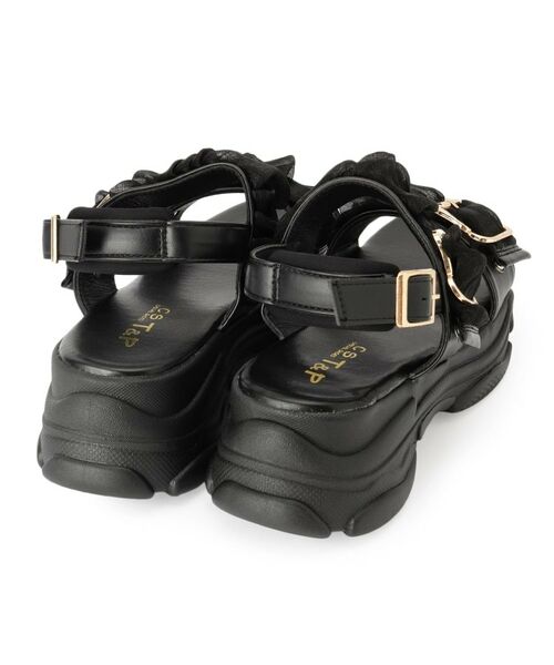 ESPERANZA / エスペランサ サンダル | ギャザーダブルベルトサンダル | 詳細17