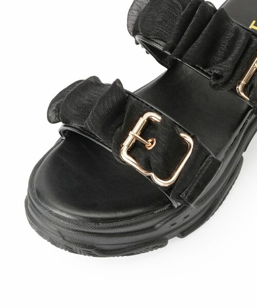 ESPERANZA / エスペランサ サンダル | ギャザーダブルベルトサンダル | 詳細20