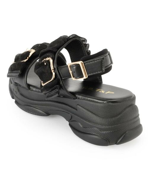 ESPERANZA / エスペランサ サンダル | ギャザーダブルベルトサンダル | 詳細23