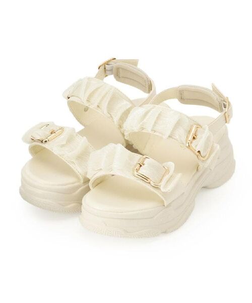 ESPERANZA / エスペランサ サンダル | ギャザーダブルベルトサンダル | 詳細26