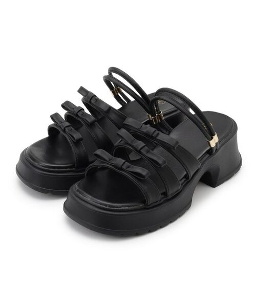 ESPERANZA / エスペランサ サンダル | 3連リボンバレエコアサンダル | 詳細12