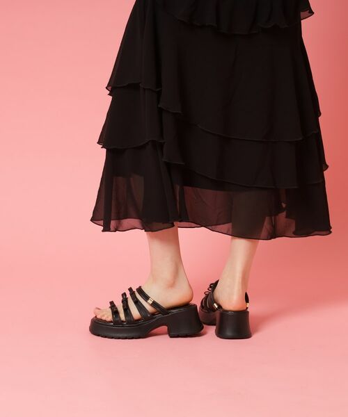 ESPERANZA / エスペランサ サンダル | 3連リボンバレエコアサンダル | 詳細9