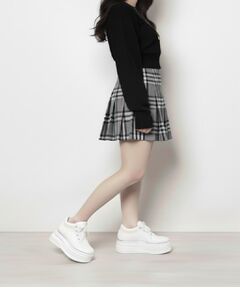 ESPERANZA / エスペランサ スニーカー | ゴールドライン厚底フラットスニーカー