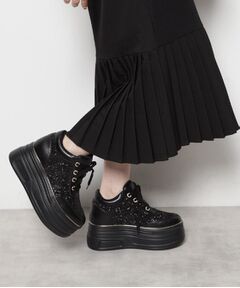 ESPERANZA / エスペランサ スニーカー | ゴールドライン厚底フラットスニーカー