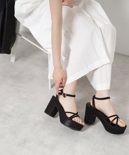 ESPERANZA / エスペランサ サンダル | 厚底アンクルベルトサンダル | 詳細16