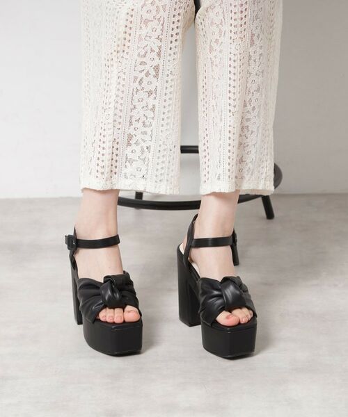ESPERANZA / エスペランサ サンダル | 【ラク盛り/サンダル】リピーター続出/脚長美脚 ツイストリボンサンダル | 詳細15