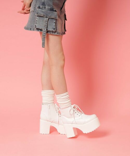 ESPERANZA / エスペランサ ブーツ（ショート丈） | ベルト取り外し可厚底ベルト付きブーツ | 詳細10