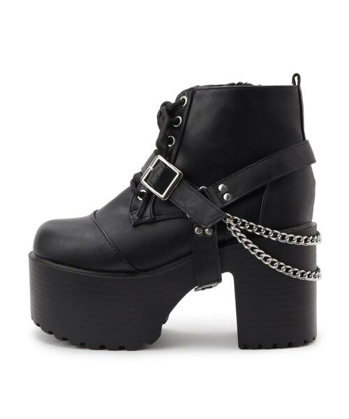 ESPERANZA / エスペランサ ブーツ（ショート丈） | ベルト取り外し可厚底ベルト付きブーツ | 詳細17