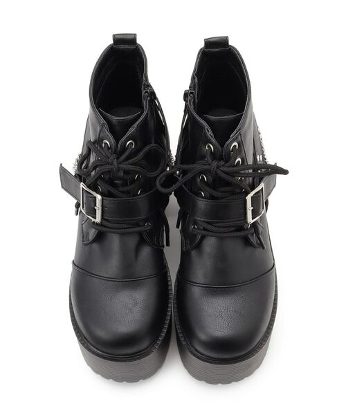 ESPERANZA / エスペランサ ブーツ（ショート丈） | ベルト取り外し可厚底ベルト付きブーツ | 詳細18