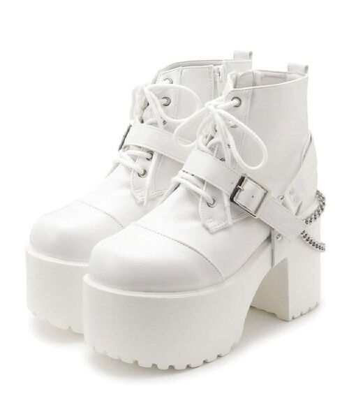 ESPERANZA / エスペランサ ブーツ（ショート丈） | ベルト取り外し可厚底ベルト付きブーツ | 詳細28