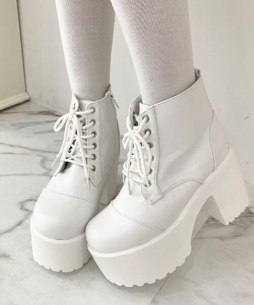 ESPERANZA / エスペランサ ブーツ（ショート丈） | ベルト取り外し可厚底ベルト付きブーツ | 詳細5