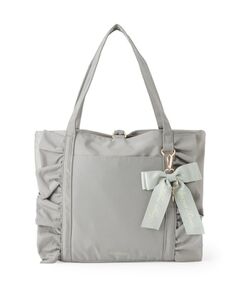 ESPERANZA / エスペランサ トートバッグ | フリルリボントートバッグ