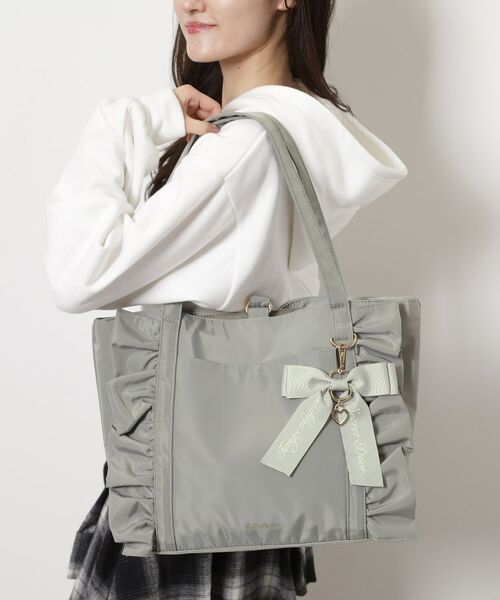 ESPERANZA / エスペランサ トートバッグ | フリルリボントートバッグ | 詳細19